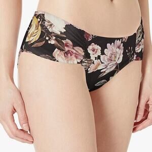 Rachel Roy Rusched Side floral Swim bikini Bottom